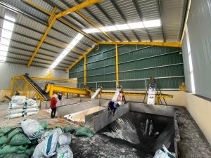 Hệ nhập liệu, phối trộn Phân bón